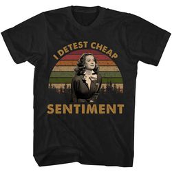 i detest cheap sentiment all about eve shirt, all about eve t shirt, all about eve tshirt