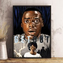 movie home decor, get out poster, get out decoration, movie print, get out wall art