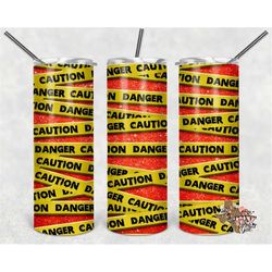 halloween, caution tape, tumbler design, 20 oz skinny tumbler design, tumbler, sublimation, digital download, png