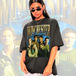 retro winchester brothers shirt -dean winchester shirt, dean winchester sweatshirt, s