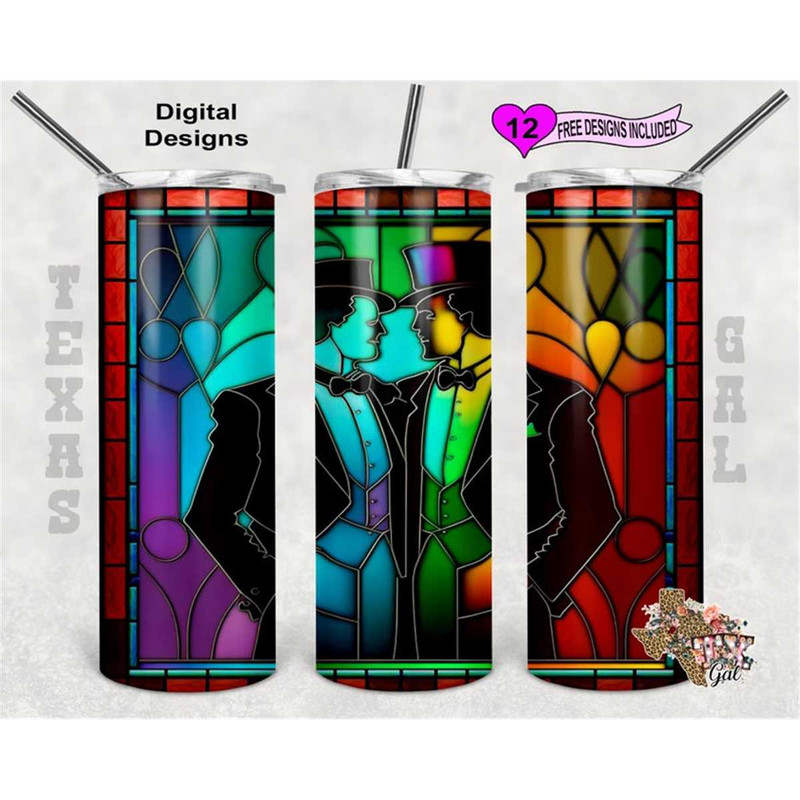 MR-662023185410-stain-glass-tumbler-wrap-lbgtq-wedding-stain-glass-20-oz-image-1.jpg