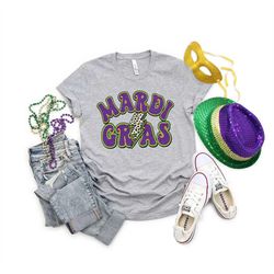 leopard print mardi gras shirt,adult mardi gras tee,fat tuesday shirt,mardi gras beads,fleur de lis shirt,king cake tee,