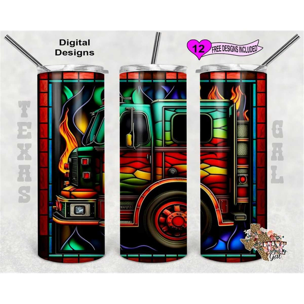 MR-662023193134-stain-glass-tumbler-wrap-fire-truck-tumbler-wrap-20oz-image-1.jpg