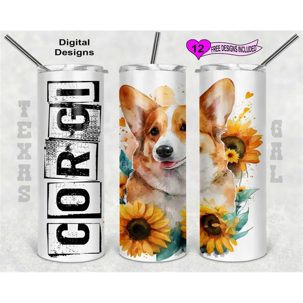 MR-662023194035-corgi-tumbler-wrap-sunflower-tumbler-wrap-watercolor-tumbler-image-1.jpg