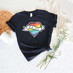 pride month shirt,lgbtq shirt,rainbow heart shirt,gift for pride month,gay shirt,trans shirt,lesbian shirt,queer gifts,h