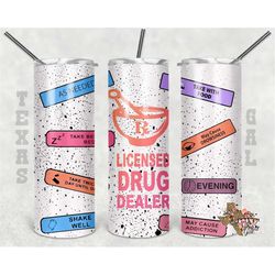 20 Oz skinny tumbler drugs RX wrap tapered straight template digital download sublimation graphics instant download subl