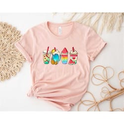 summer shirt, watermelon frozen tee, summer squad shirt, vacation mode on shirt, hawaii vacay gift, cocktail shirt, matc