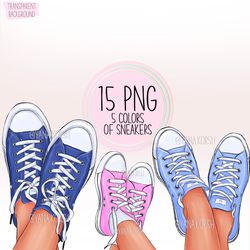 Family legs clipart, mom dad kid clipart, sneakers clipart, family look planner clipart