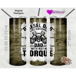 diesel mechanic tumbler, dad tumbler wrap, 20oz sublimation tumbler png, seamless design
