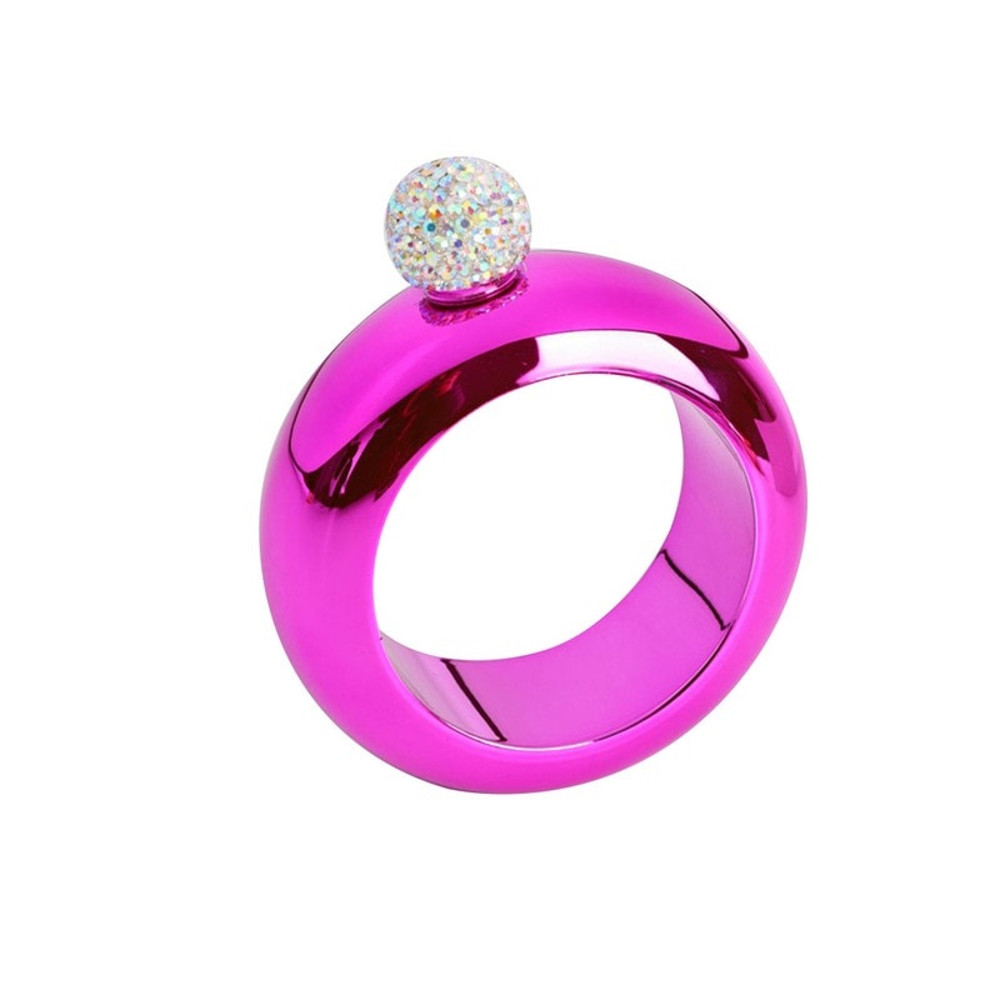 Flask Stainless Steel Bangle Bracelet5.jpg