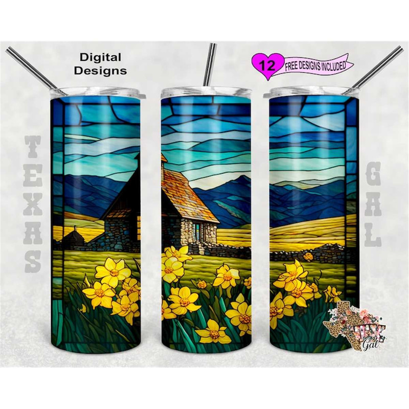 MR-662023222423-stain-glass-tumbler-wrap-daffodil-tumbler-20oz-sublimation-image-1.jpg