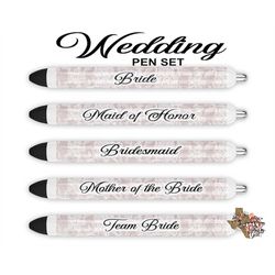 Pen Wrap Bundle Wedding Sublimation Pen Wraps Waterslide Epoxy Pen Wraps Sublimation Design PNG Instant DIGITAL ONLY