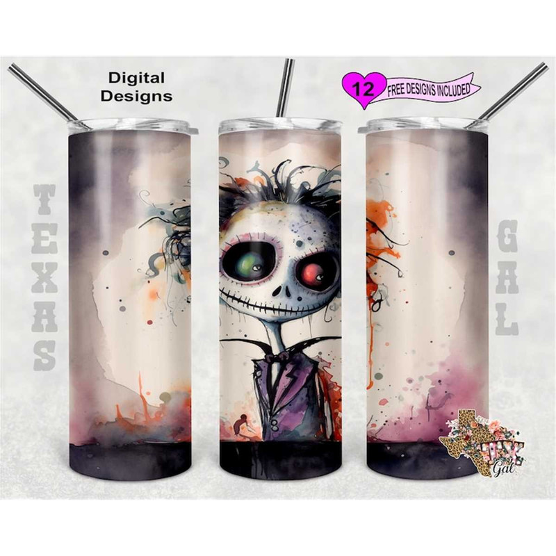 MR-662023231157-boy-skeleton-tumbler-wrap-whimsical-tumbler-wrap-watercolor-image-1.jpg