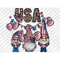 American Gnome Png, Western PNG, Sunflower Png, USA png, American png, Sublimation Design, Digital Download, Gnome png,