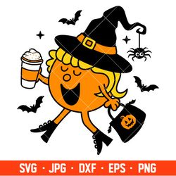 little miss halloween queen svg, halloween svg, spooky season svg, trick or treat svg, cricut, silhouette vector cut fil