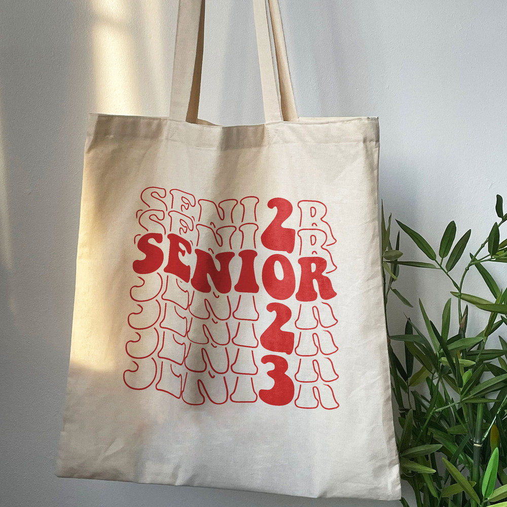 CLASS OF 2023 Tote Bag, Senior 2023 Tote Bag, Graduation Gift, Canvas Tote,Gift For Girl, Aesthetic Tote Bag, Quote On Bag, Words on Bag - 6.jpg