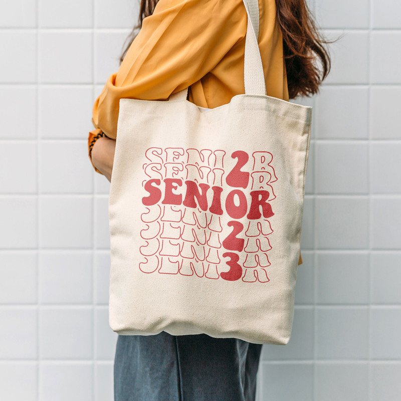 CLASS OF 2023 Tote Bag, Senior 2023 Tote Bag, Graduation Gift, Canvas Tote,Gift For Girl, Aesthetic Tote Bag, Quote On Bag, Words on Bag - 7.jpg