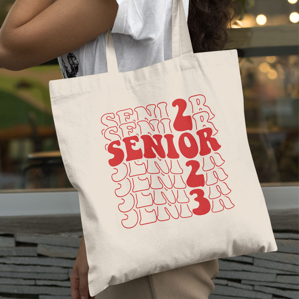 CLASS OF 2023 Tote Bag, Senior 2023 Tote Bag, Graduation Gift, Canvas Tote,Gift For Girl, Aesthetic Tote Bag, Quote On Bag, Words on Bag - 9.jpg