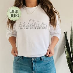 comfort colors christmas shirt, family christmas shirt, nativity shirt, christian chr