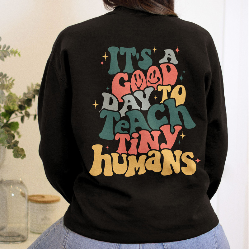 Comfort Colors® Good Day To Teach Tiny Humans Teacher Shirt, Teach Love Inspire, Teacher Appreciation Gift, Teacher Shirt, Gift For Teacher - 4.jpg