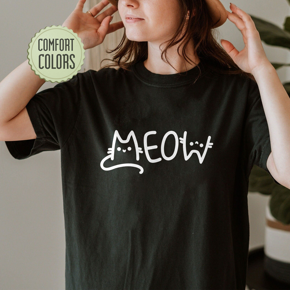 Comfort ColorsĀ® Meowy Christmas Tshirt,Happy Cat Year Shirt,Funny Christmas Cat Shirt,Cat Christmas T-shirt,Cats Shirt,Cat Lover Christmas - 1.jpg