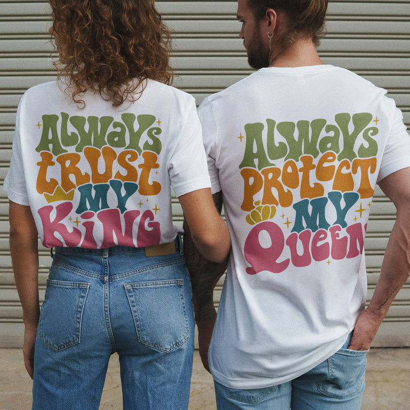 Comfort Colors® Valentines Day Shirt Couple, Shirt Valentines Day Gift, Matching Valentine's Day Shirt, Aesthetic Shirt, Preppy Vsco Shirt - 1.jpg