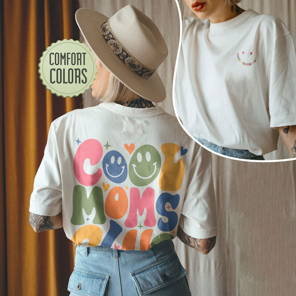 Cool Moms Club Shirt, Overstimulated Moms Shirt, Mother's Day Shirt, Good Mom, Cool Mom Tee, Mama Shirts, Cool Mama Shirt - 5.jpg