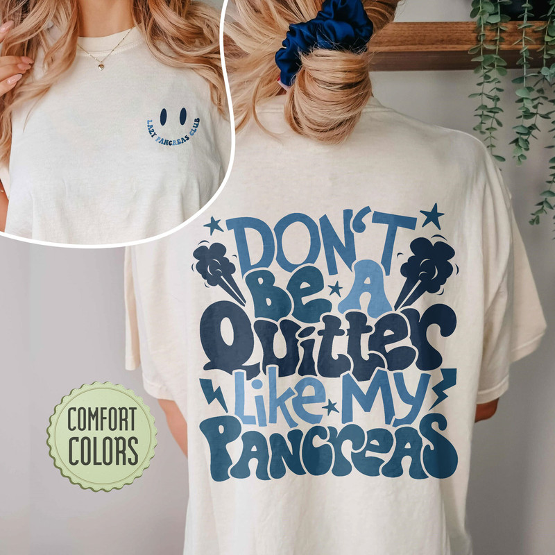 Diabetes Awareness Comfort Colors Shirt, Lazy Pancreas Club Shirt, Diabetics Shirt, Type 1 Diabetes Awareness, Gift For Diabetes - 7.jpg