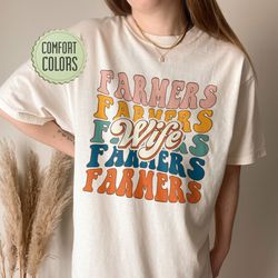 farmers wife comfort colors shirt, farmer shirt, farming shirt, farmer gift, farm wif