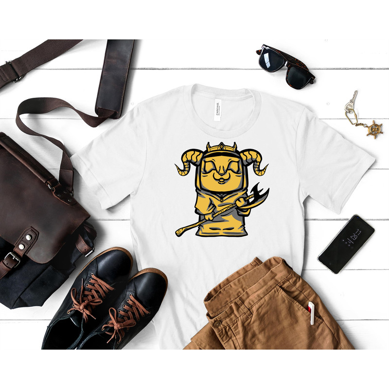 Mascot of the lost sheep 2 Essential T-Shirt 70_White_White.jpg