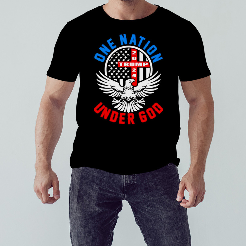 Trump 2024 One Nation Under God shirt, Unisex Clothing, Shirt For Men Women, Graphic Design, Unisex Shirt