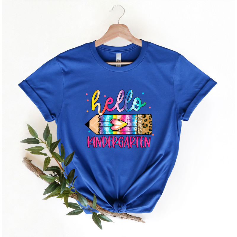Hello Kindergarten Shirt, First Day of School Shirt, First Day of Kindergarten Shirt, Back to School Shirt for Toddler, Pre K, Preschool, - 3.jpg