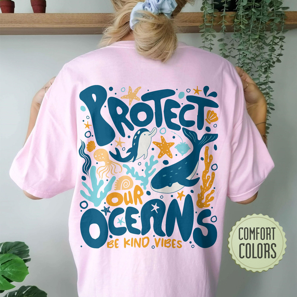 Protect Our Oceans Comfort Colors Shirt, Respect The Locals Shirt, Save The Ocean Shirt, Beach Tshirt, Coconut Girl Shirt, Surf Tshirt - 6.jpg