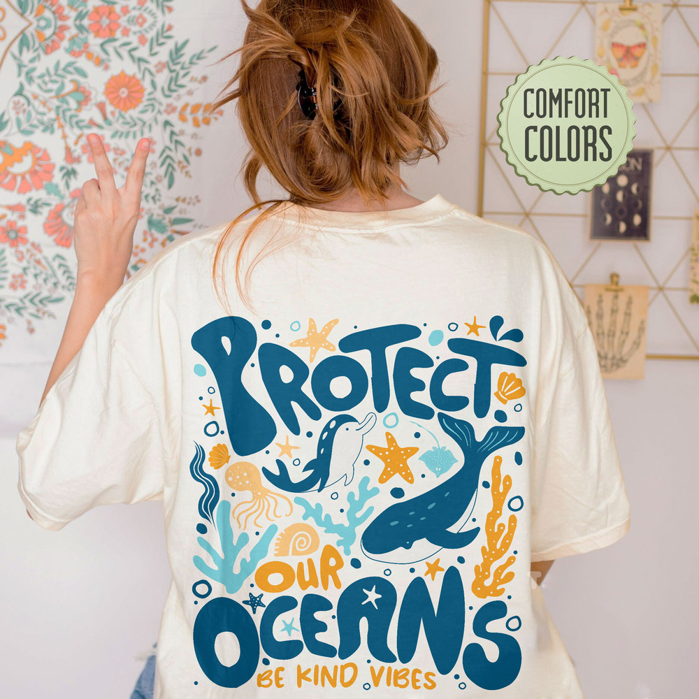 Protect Our Oceans Comfort Colors Shirt, Respect The Locals Shirt, Save The Ocean Shirt, Beach Tshirt, Coconut Girl Shirt, Surf Tshirt - 7.jpg