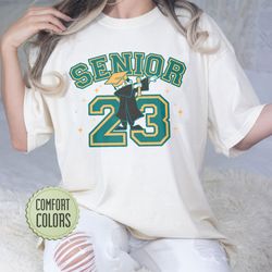 senior 2023 comfort colors shirt, 2023 graduation shirt, class of 2023 tshirt, gradua