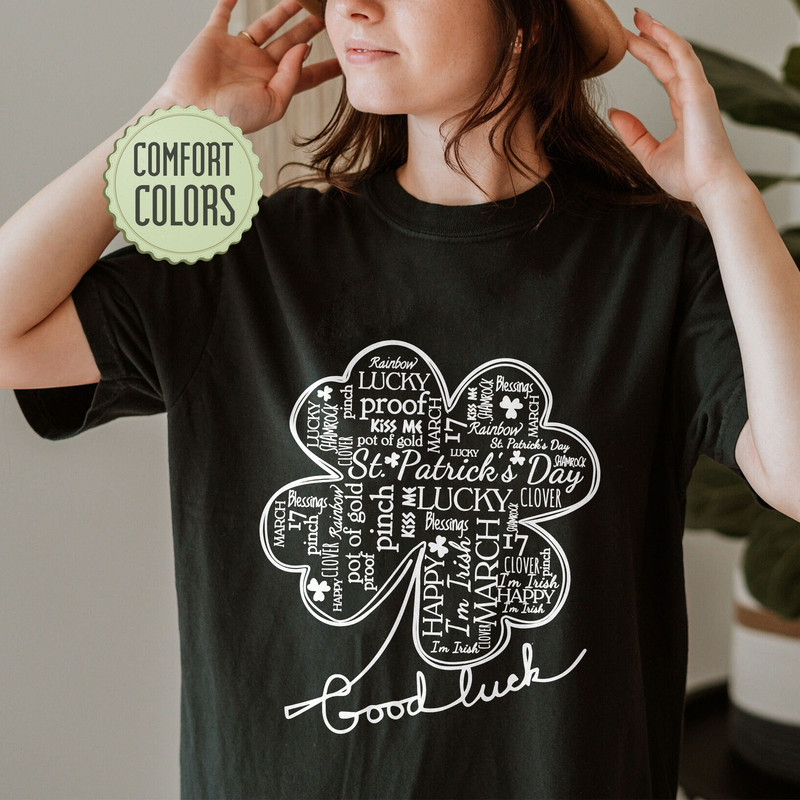 St Patricks Day Shirt, Four Leaf Clover Shirt, St Patricks Day Gifts, Women St Patricks Day Shirt, Lucky Charm Shirt - 3.jpg