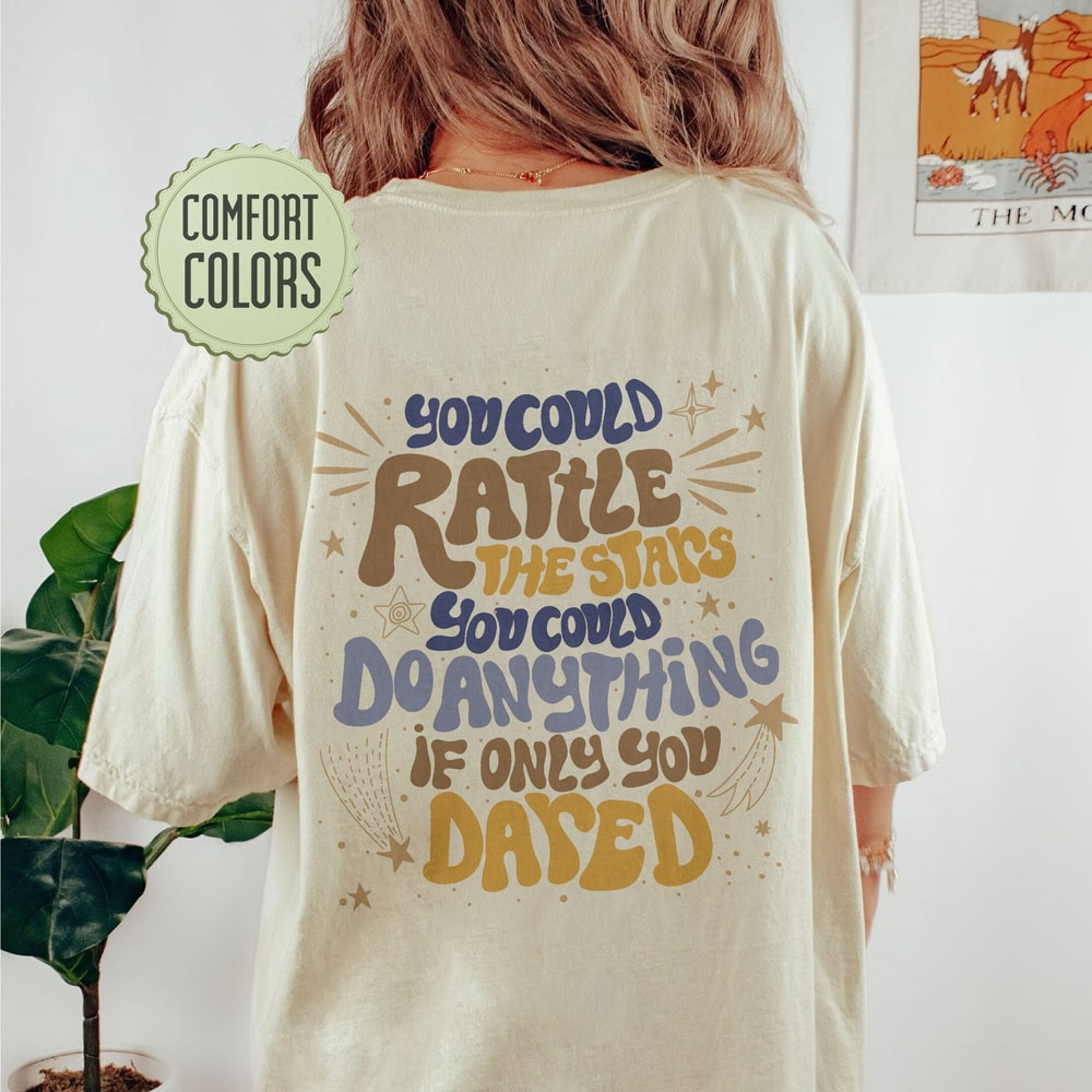 You Could Do Anything Comfort Colors Shirt, VSCO Girl Positive Shirt, Motivational Shirt, Inspirational Shirt, Aesthetic Shirt - 3.jpg
