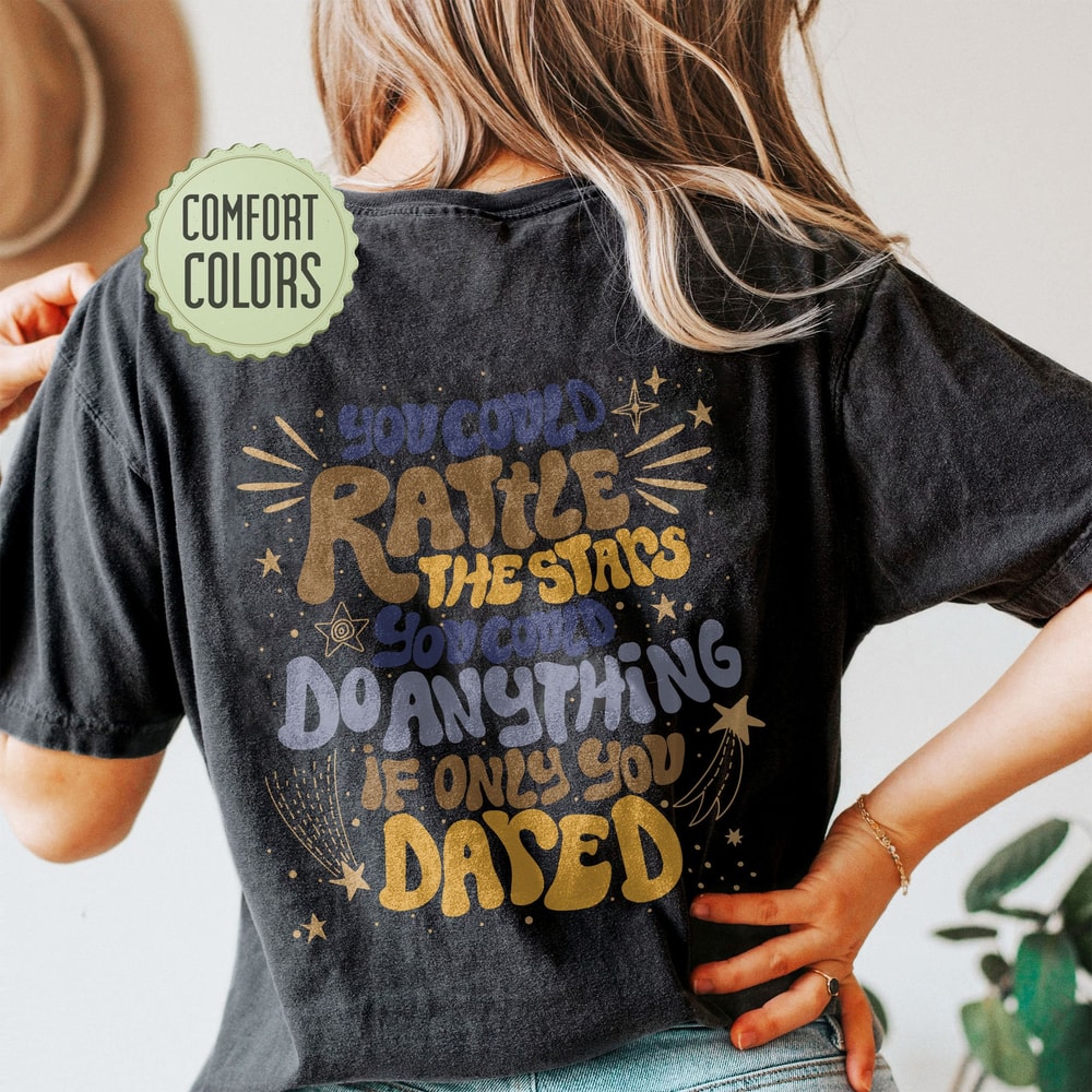 You Could Do Anything Comfort Colors Shirt, VSCO Girl Positive Shirt, Motivational Shirt, Inspirational Shirt, Aesthetic Shirt - 5.jpg