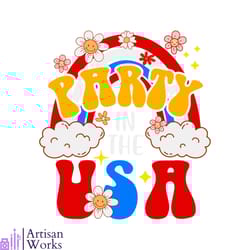 party in the usa 4th of july best svg cutting digital files