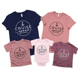cruise squad, family cruise shirts, family matching vacation shirts, 2023 cruise squa