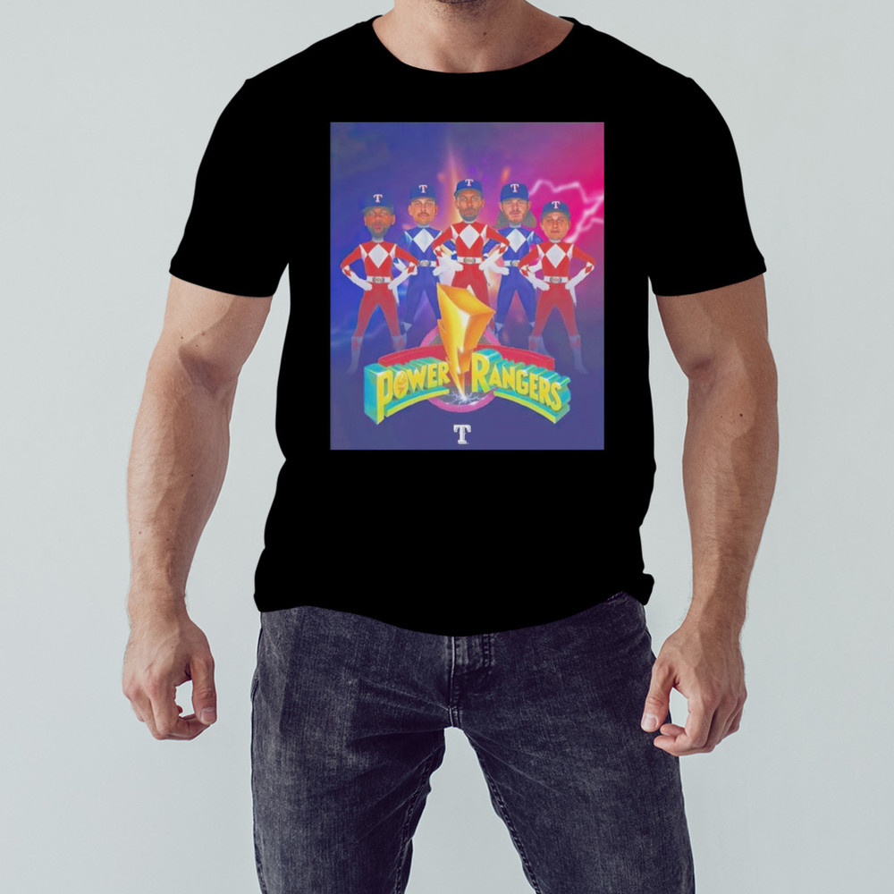 Texas Rangers we are the Power Rangers shirt, Unisex Clothing, Shirt For Men Women, Graphic Design, Unisex Shirt
