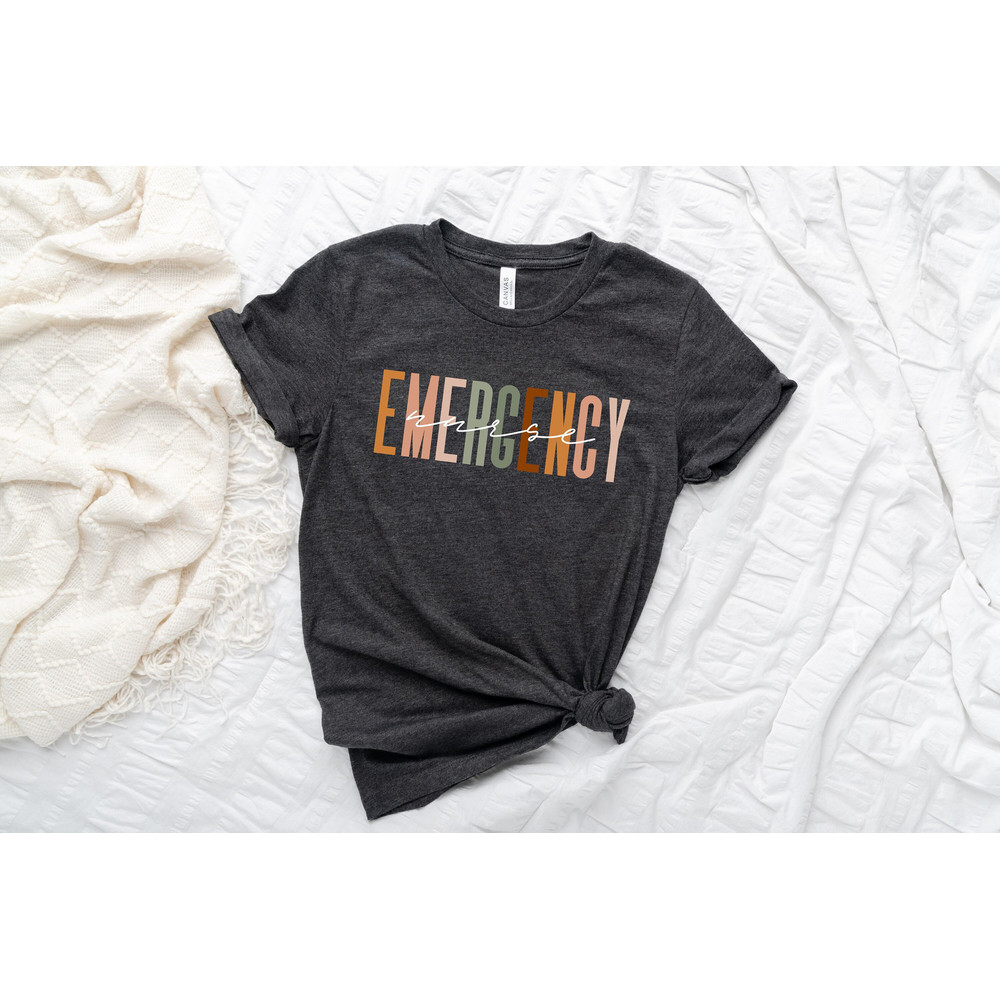 Emergency Nurse Shirt for ER Nurse,Emergency Nurse Tee, Gift for ED RN,Grad Gift Nursing T-Shirts ,Tshirt Registered Emergency Nurse,Unisex - 1.jpg