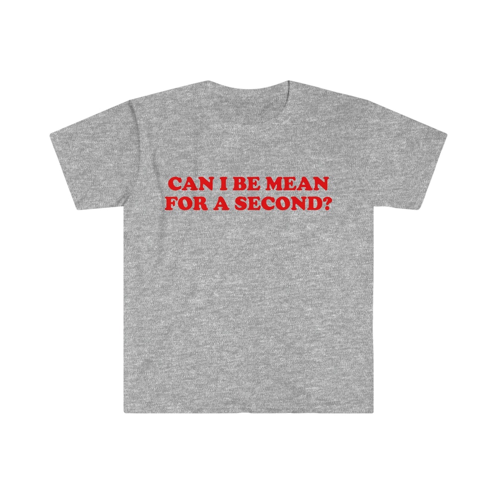 Funny Y2K TShirt, Can I Be Mean for a Second 2000's Style Meme Tee, Gift Shirt - 5.jpg