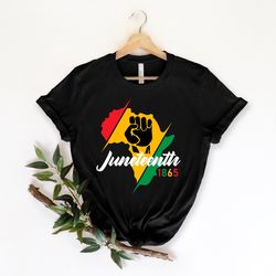 juneteenth 1865 celebrate black american freedom shirt,juneteenth afro freeish tshirt
