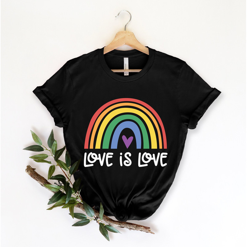 Love is Love Shirt, Love is Love Shirt, Rainbow Shirt Retro, LGBT Shirt, Pride Shirt, Equality Shirts, Equality Shirt - 1.jpg