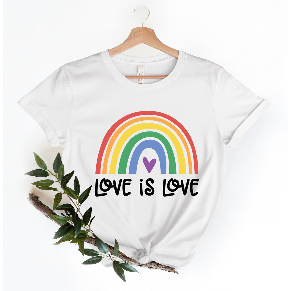 Love is Love Shirt, Love is Love Shirt, Rainbow Shirt Retro, LGBT Shirt, Pride Shirt, Equality Shirts, Equality Shirt - 2.jpg