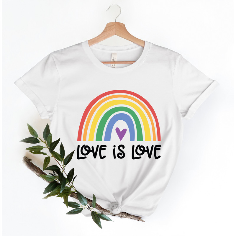 Love is Love Shirt, Love is Love Shirt, Rainbow Shirt Retro, LGBT Shirt, Pride Shirt, Equality Shirts, Equality Shirt - 2.jpg