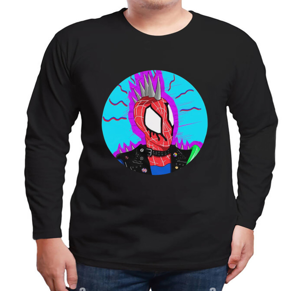 Spider-Punk Across The SpiderVerse Spider-Man 2023 Movie T-Shirt, Unisex Clothing, Shirt For Men Women, Graphic Design