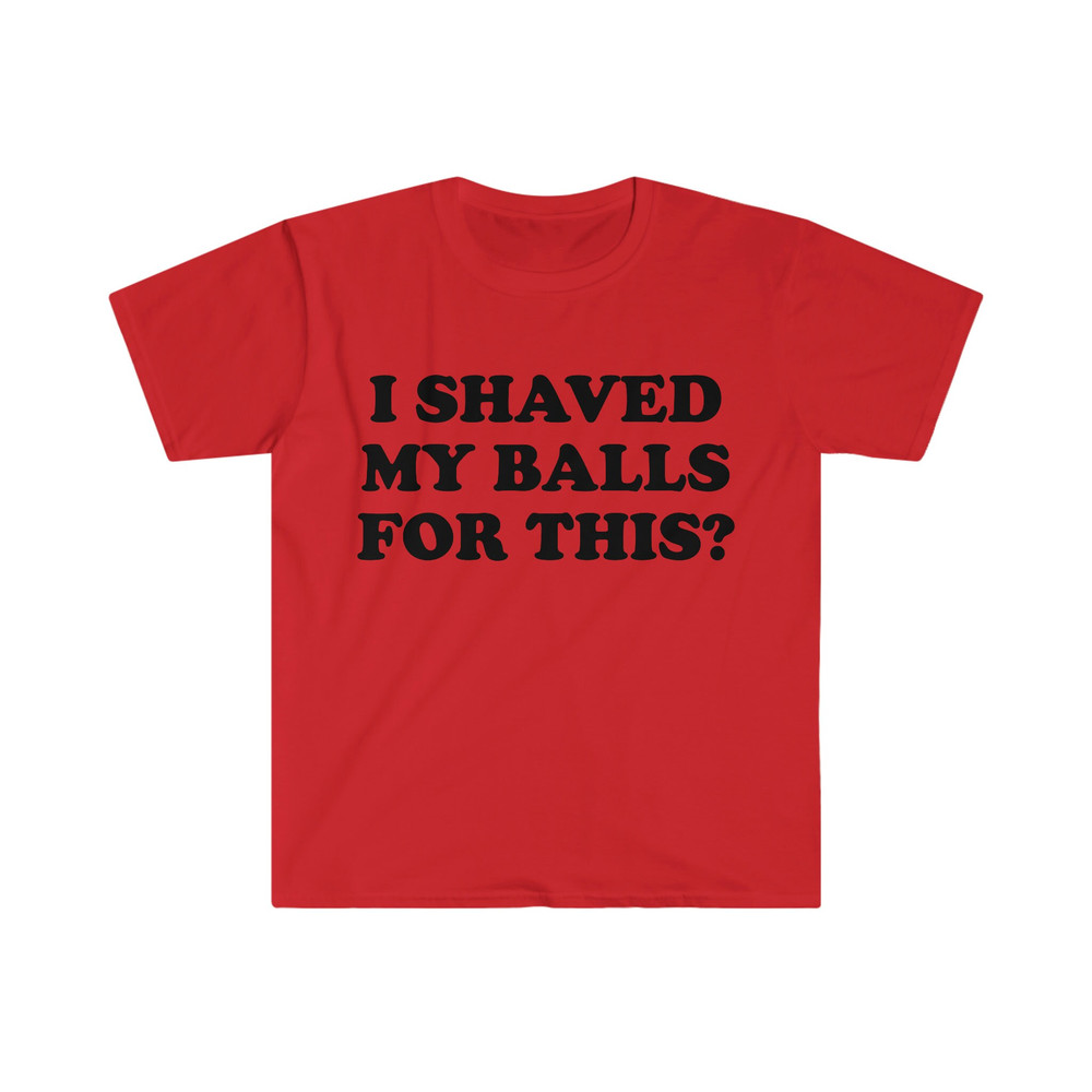 I Shaved My Balls For This Meme Shirt, Iconic, Funny Shirt, Funny Clothing, Stan Twitter, Gifts for Friends, Funny Gifts, College Shirt - 8.jpg