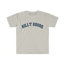 silly goose varsity style funny tee